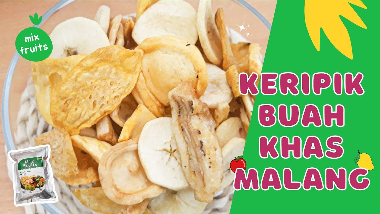 Kenikmatan Krispi Kripik Buah Malang: Camilan Sehat yang Menggugah Selera